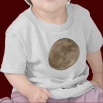 Toddler Moon Shirt Full Moon T-shirt Baby Moon Top t-shirts