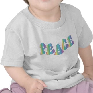 Toddler Peace Rainbow shirt