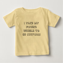 Toddler - pOwEr wHeeLs shirt by gbcustoms1 Toddler - pOwEr wHeeLs shirt