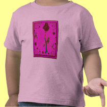 Toddler Red Rose T-Shirt t-shirts