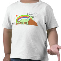 Toddlers Rainbow Rawr Shirts