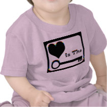 Toddler's T-shirt About Love