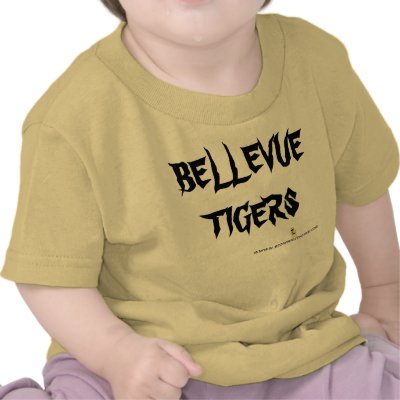 TODDLERS YELLOW TIGER TEE SHIRT by loudmauf60