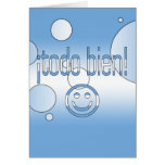 ¡Todo Bien! Argentina Flag Colors Pop Art Card