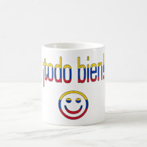 ¡Todo Bien! Venezuela Flag Colors Mugs