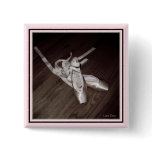 'Toe Shoes' Square Pin