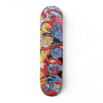 Toes at rest - custom skate board