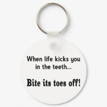 Toes Off! keychains