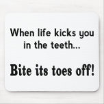 Toes Off! Mouse Pad