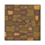 Toffee Swirl Abstract magnets
