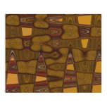 Toffee Swirl Abstract posters