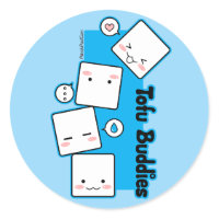 Tofu Buddies sticker sticker