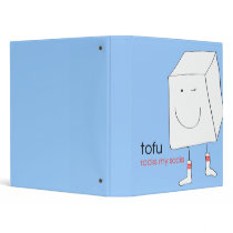 Tofu Rocks my Socks - Binder by VegansAreCute Tofu Rocks my Socks - Binder