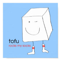 Tofu Rocks My Socks - Print/Poster