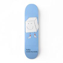 tofu Rocks My Socks - Skateboard
