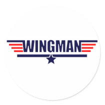Tog Gun Wingman Sticker