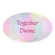 Together Divine Positive Affirmation sticker