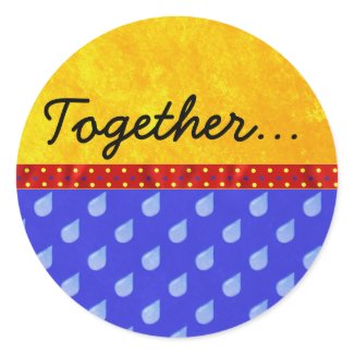 Together: Envelope Seals sticker