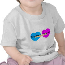 Together Forever Bandaide Hearts t-shirts by ValentinesDayHearts Together Forever Bandaide Hearts t-shirts