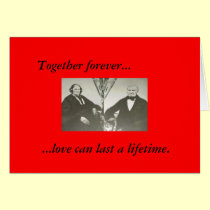 Together forever ... cards
