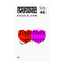 Together Forever Hearts postage by ValentinesDayHearts Together Forever Hearts postage