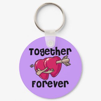 Together Forever keychain