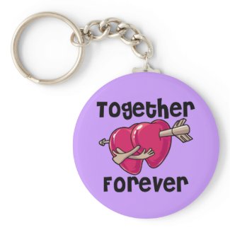 Together Forever keychain