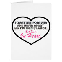Together Forever & Never apart....... cards