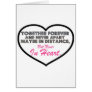 Together Forever & Never apart....... Greeting Card