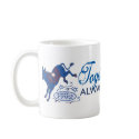 Together We Can Blue Donkey Kick Mug 