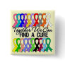Together We Can Find a Cure Cancer Ribbons Pin Together We Can Find a Cure Cancer Ribbons Pin