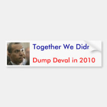 Together We Didn't Bumper Sticker