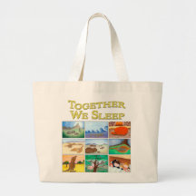 Together We Sleep Tote Bag