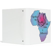 Together We Will make a Difference binders