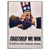 Together We Win flyers