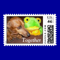 Together Wedding Postage stamps
