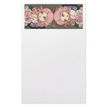 together with words stationery