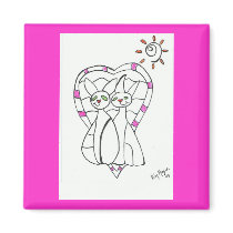 togetherness Valentines Magnet