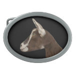 Toggenburg Dairy   Goat Belt Buckle