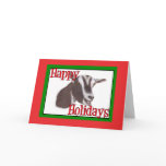 Toggenburg Goat Holiday Christmas cards