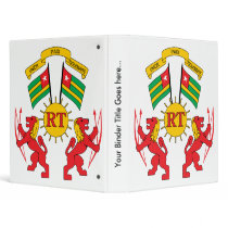 Togo Coat of Arms detail 3 Ring Binders