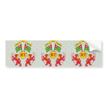 Togo Coat of Arms detail Bumper Sticker