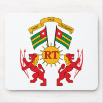 Togo Coat of Arms Mousepad