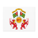 Togo Coat of Arms Postcard