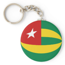 Togo Fisheye Flag Keychain