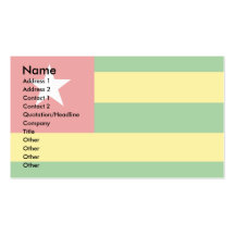 Togo Flag Business Card Templates