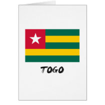 Togo Flag cards