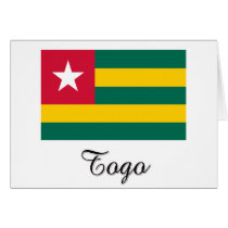 Togo Flag Design cards