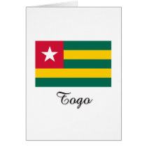 Togo Flag Design cards