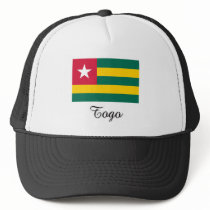 Togo Flag Design Trucker Hat